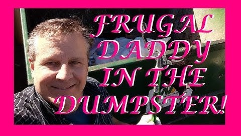 DUMPSTER DIVING FOR FREE FOOD AND COOKWARE AT OUR FAVORITE ALDI! EXTREME FRUGALITY AND FREEGANISM!