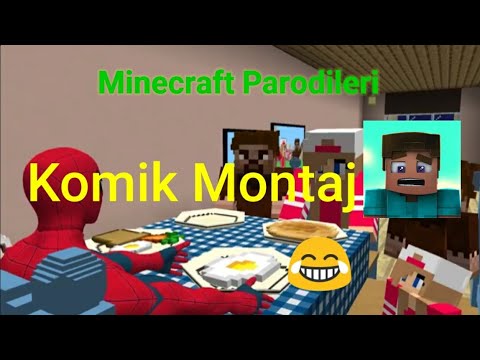 Minecraft Parodileri Komik Montaj 😂