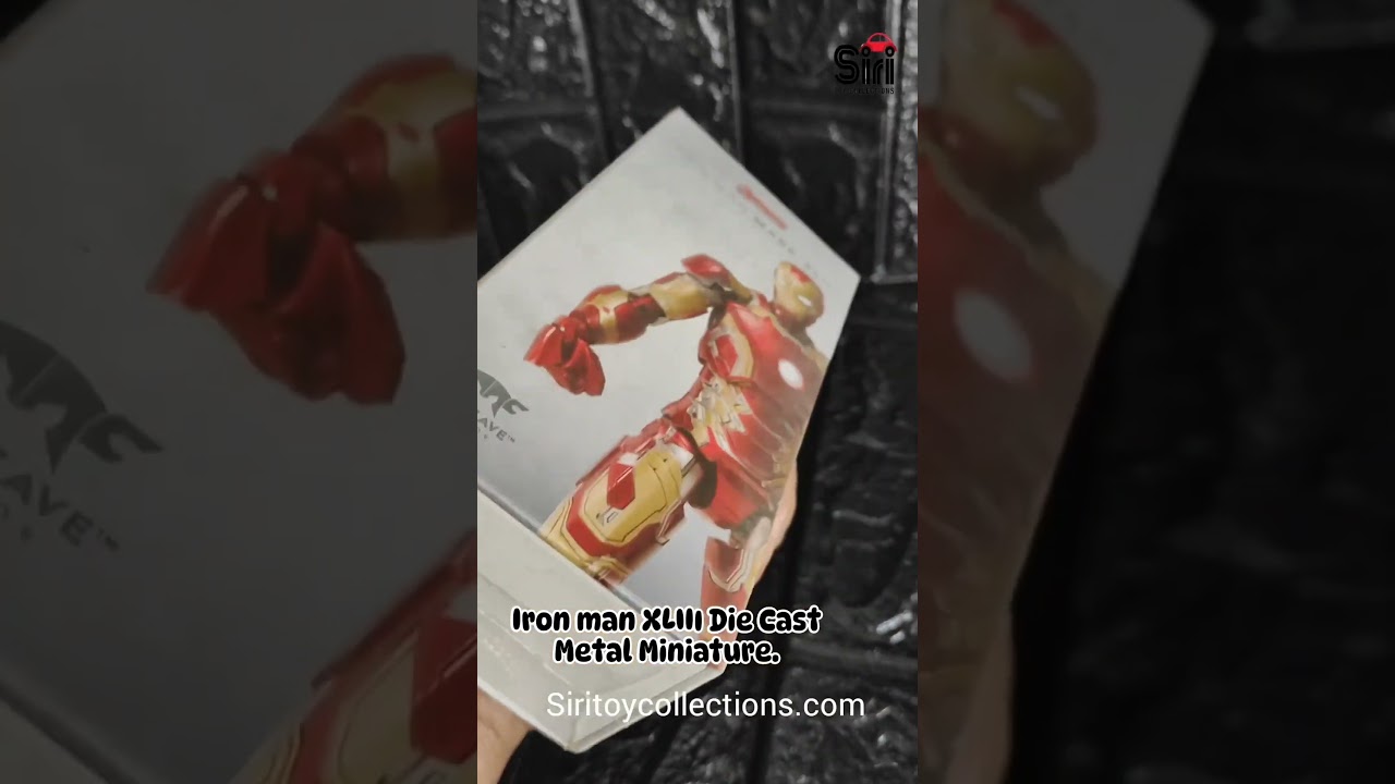 Comicave Ironman Mark XLIII Die Cast Metal Figurine Available 🦾 