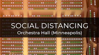 3D Digital Venue - Social Distancing: Orchestra Hall (Minneapolis)