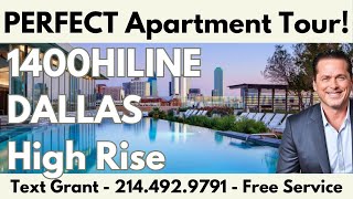 TOUR the FABULOUS 1400 Hi Line Dallas High Rise Apartments !