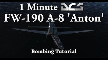 1 Minute DCS - FW190 A-8 