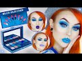 Blue Blood Palette Tutorial & Lipstick Bundle Lip Swatches | Evelina Forsell