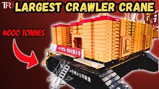 Discover the World's Largest Crawler Crane  #cranecrawler