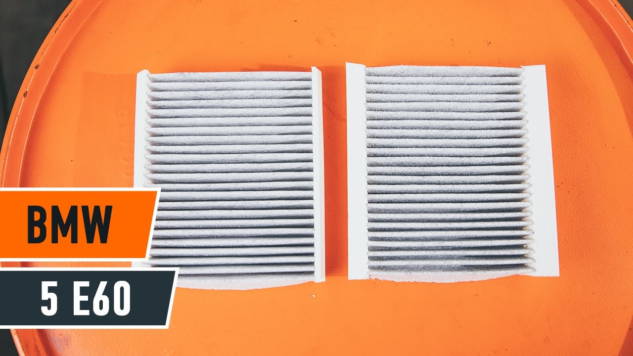Wie Bmw E60 E61 E63 E64 Innenraumfilter Wechseln Tutorial Autodoc Youtube