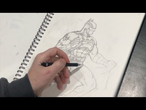 Drawing Comic Style Faces Using Traditional Art Supplies, Robert Marzullo