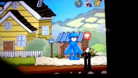 Scribblenauts Unlimited: Megaman Vs. Slenderman