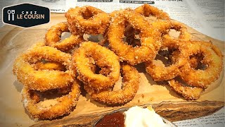 ✅ Crispy onion rings - حلقات البصل المقرمشة - Rondelles d'oignon croustillantes