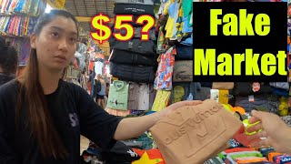Vietnam’s craziest Fake Market 🇻🇳 bargain hunting
