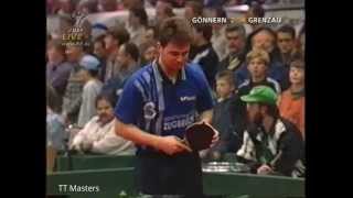 Table Tennis Bundesliga: TTV RE-BAU Gonnern vs. TTC Zugbruecke Grenzau Mar 1998