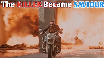 T-800 Saves John From T-1000 | Terminator 2 Epic Chase