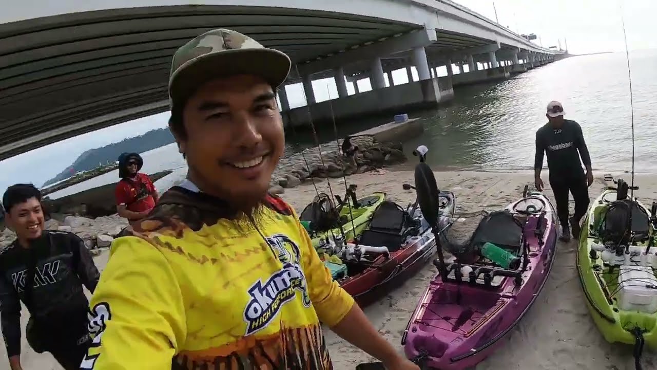 Kayak Fishing Pertama Kali Try Menduga Jambatan Kedua Best Pengalaman Baru s363