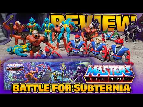 Motu Origins Battle for Sub-Eternia 4 Pack REVIEW! Much Needed Army Builders!