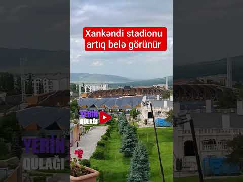 Xankəndi stadionu artıq belə görünür