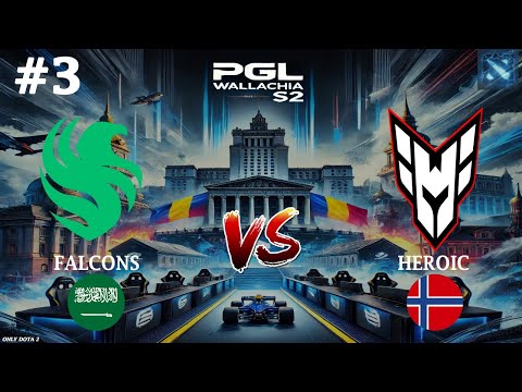 ЧАСОВАЯ КАТКА ЗА ВЫХОД В ФИНАЛ! | Falcons vs Heroic #3 (BO3) PGL Wallachia S2