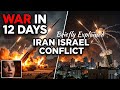 WAR IN 12 DAYS? Iran vs Israel Missile Conflict &amp; Iron Dome (FULL ANALYIS)