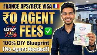 How to Apply for France APS/RECE Visa From India 2026 🇫🇷 | 100% DIY Step-by-Step Guide