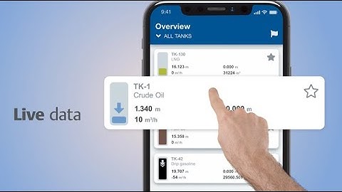 Collect, Analyze and Share Data with Rosemount™ TankMaster™ Mobile Inventory Management Software