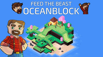 Minecraft Map: Feed The Beast OCEANBLOCK: 5: HOW TO GET UNLIMITED DIAMONDS!