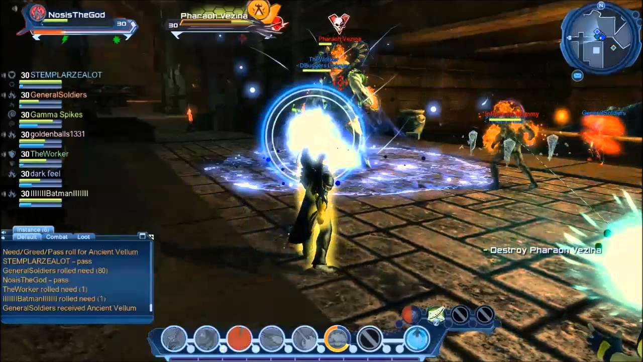 DCUO - Khandaq Raid - All Boss Fights