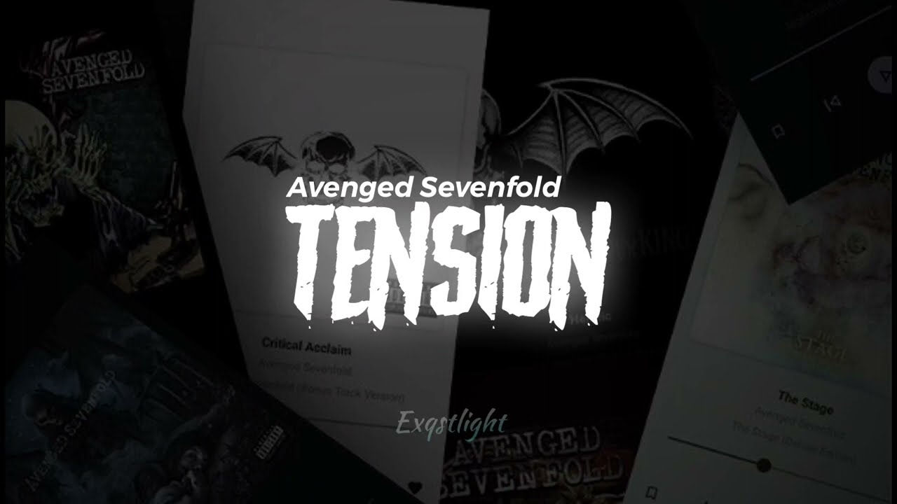 Tension - Avenged Sevenfold (lirik & terjemahan)