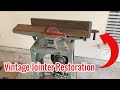 Vintage 4" Jointer Restoration Delta 37-290