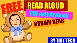 Toddler/Preschool Activity: Brown Bear activity book!!