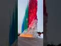 Daylight Colorful Smoke Wall #fireworks