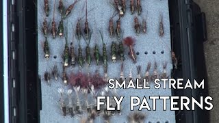 Small Stream Fly Pattern Recommendations