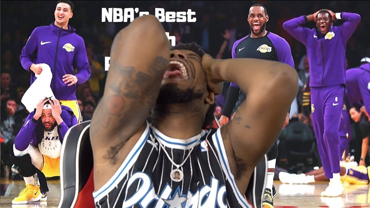 NETS BENCH IS GOATED! NBA's Best Bench Reactions 201920 YouTube