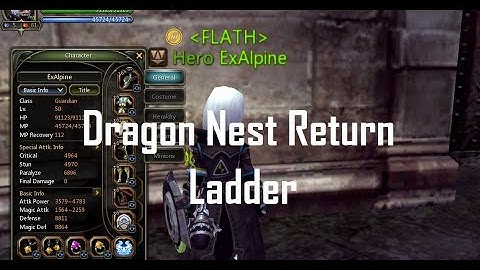 Dragon Nest Return - Guardian | PVP Ladder Lvl 50 | Rating [1800-1900] #1