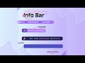 Rotating Info Bar Widget for StreamElements | Twitch Ticker Overlay, Announcements &amp; Socials