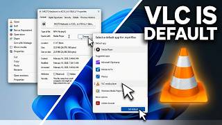 How to change default media player to VLC in Windows