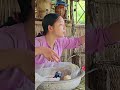 17 year old girl harvests zucchini tops to sell, helping poor old lady