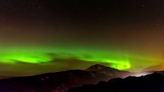 Time lapse of the Northern Lights over The Scord, Scalloway, Shetland