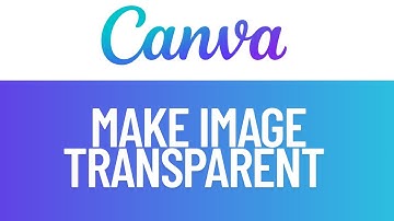 How Make Image Transparent in Canva | Canva Tutorial For Beginners