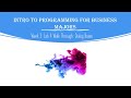Intro to Programming for Business Majors: Week 3 Lab 4 Walkthrough Dialog Boxes