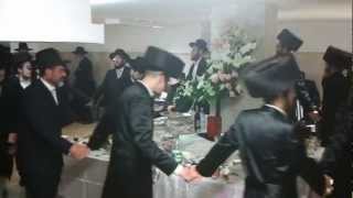 Circle dance of a group of Hasidism