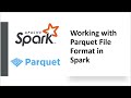 How to read/write Parquet file/data in Apache Spark