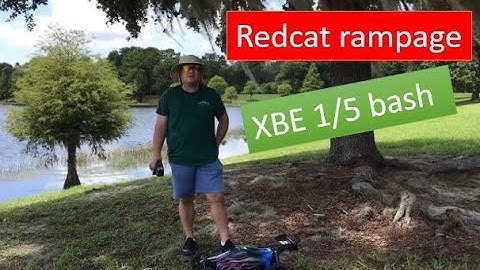 Redcat Rampage XBE 1/5 bash!!