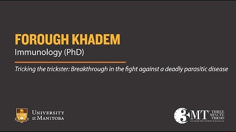 Forough Khadem, 3MT Final, February 25, 2016