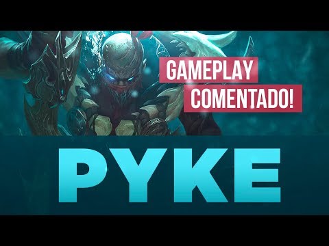 USANDO A VANTAGEM PARA VENCER (GAMEPLAY COMENTADO: PYKE)