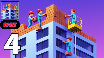 My Tiny Tower - Gameplay Walkthrough Part 4 - Build & upgrade new rooms Android Gameplay