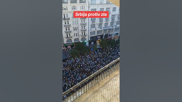 Protest "Rudnika neće biti" održan na Terazijama u Beogradu