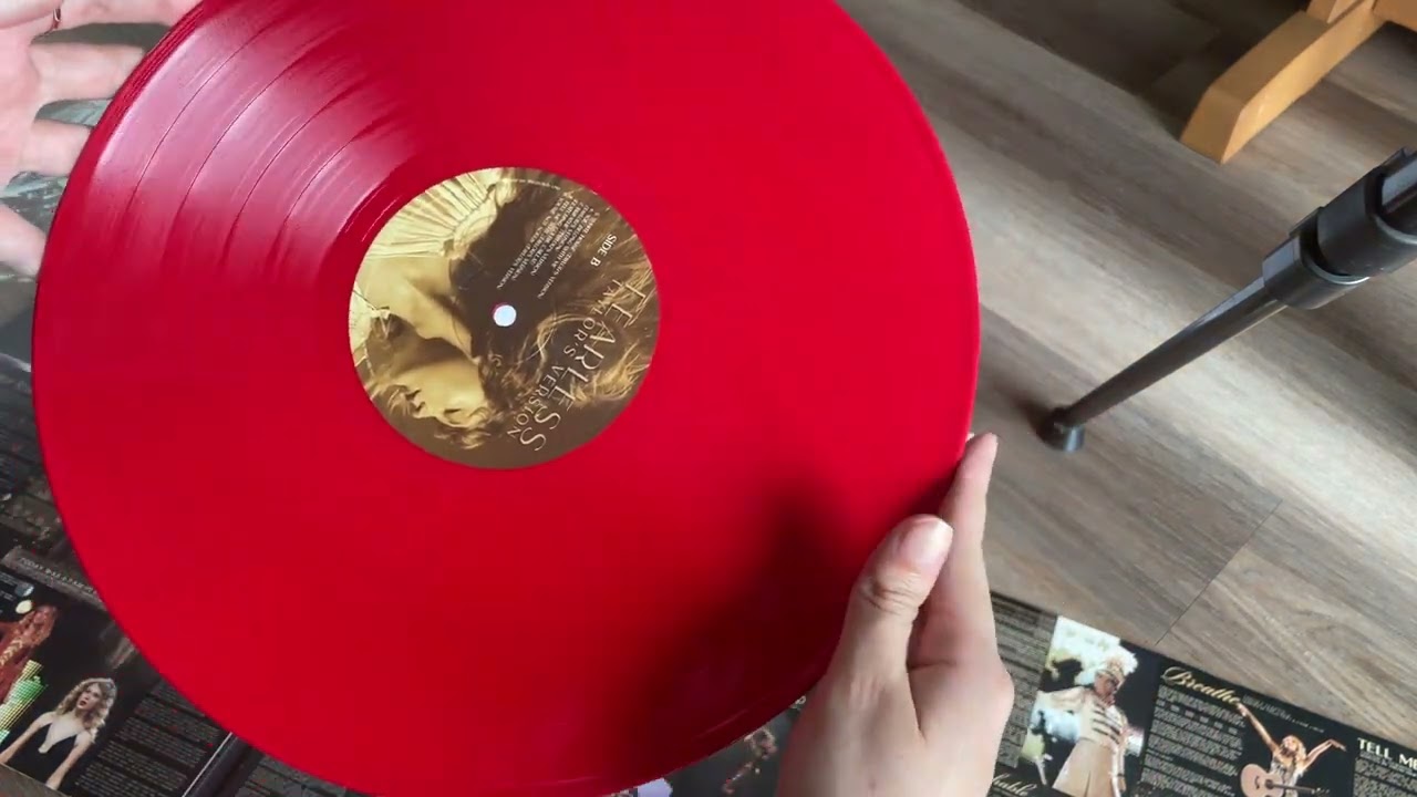 [UNBOXING] Taylor Swift - Fearless (Target Exclusive, RED 3LP Vinyl)
