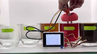 Liquid classification using #tinyml @EdgeImpulse and @SeeedStudioSZ WIO Terminal