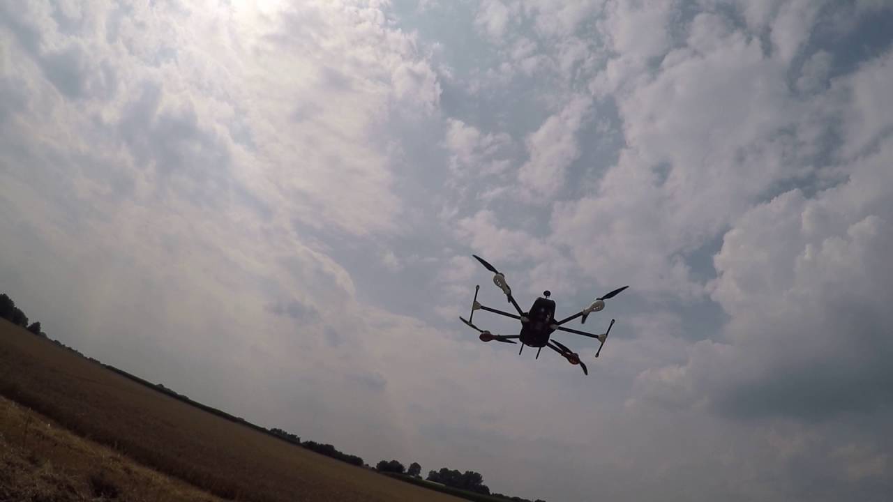 M480 ALIGN erstfug bei wind