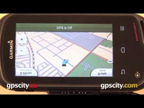 Garmin Monterra: Automotive Mode with GPS City