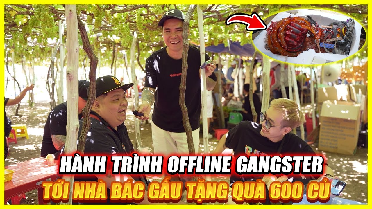 HÀNH TRÌNH OFFLINE GANGSTER 2024 VÀ MÓN QUÀ SINH NHẬT BẤT NGỜ 600 CỦ TUỔI 36 CỦA TÔI | VLOG