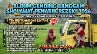 ☪️ ALBUM GENDING LANGGAM SHOLAWAT PENARIK REZEKI 2026 ☪️ Adem Ayem Penarik Rezeki Syafaat Nabi